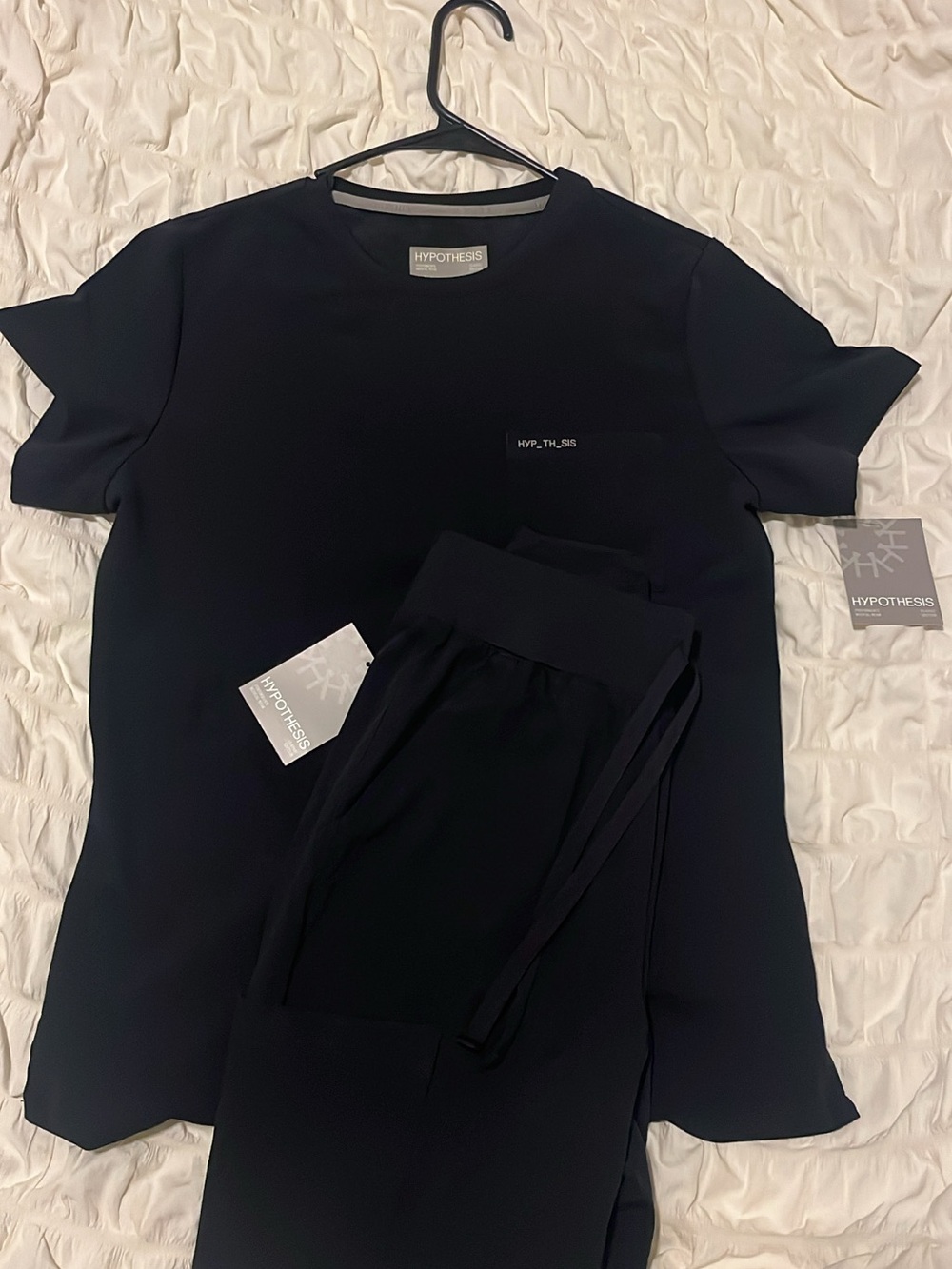 Women's Hypothesis Black Scrub Set - BRAND NEW!!!